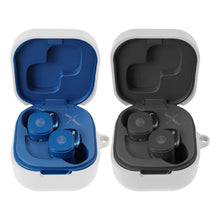 画像をギャラリービューアに読み込む, Geekria シリコン カバー 互換性 カバー Audio-Technica ATH-SQ1TW 対応 True Wireless Earbuds 充電ケース充電ケースカバー 外装カバー キーホルダーフック付き、充電ポートアクセス可能 (White)