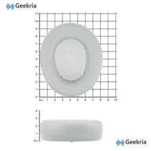 画像をギャラリービューアに読み込む, Geekria Comfort Protein Leather 交換用イヤーパッド ライトブルー SteelSeries Arctis Nova Pro Wireless ヘッドホン互換 イヤークッション イヤーカップカバー 修理パーツ対応