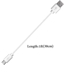 画像をギャラリービューアに読み込む, Geekria 充電ケーブル 互換性 USB 充電コード USB to Micro-USB ジャブラ Jabra Move Style, Elite 65t, Elite Sport に対応 (白/30cm 2個)