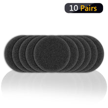 画像をギャラリービューアに読み込む, Geekria 10 Pairs QuickFit イヤーパッド 互換性 パッド アーカーゲー AKG コス Koss ロジクール Logitech プラントロニクス Plantronics Rapoo ゼンハイザー Sennheiser ソニー Sony ヘッドホンに対応 イヤパッド/イヤークッション/イヤーカップ ( スポンジ / ブラック )