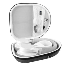 画像をギャラリービューアに読み込む, Geekria ケース 互換性 Shield ヘッドホンケース ハードケース 旅行用 ハードシェルケース ジェイビーエル JBL TUNE 770NC, Tour ONE, Tune 760NC, TUNE 750NC, Tune 720BT, Tune710BT, TUNE 700BT, Live 650BTNC に対応 収納ポーチ付属 (ブラック)