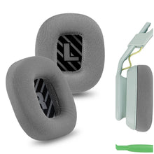 画像をギャラリービューアに読み込む, Geekria イヤーパッド Comfort 互換性 パッド アストロテック Astro Gaming A10 Gen 2 ヘッドホンに対応 パッド イヤー / イヤーカップ (メッシュファブリック / グレー黒 )