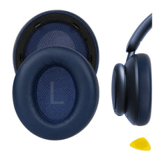 画像をギャラリービューアに読み込む, Geekria イヤーパッド QuickFit 互換性 パッド アンカー Anker Soundcore Life Q45, Space Q45 ヘッドホンに対応 パッド イヤー / イヤーカッププロテインレザー (青)