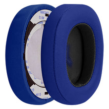画像をギャラリービューアに読み込む, Geekria イヤーパッド QuickFit 互換性 パッド ジェイビーエル JBL E55BT ヘッドホンに対応 パッド イヤー / イヤーカップ (プロテインレザー / 青い)