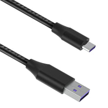 画像をギャラリービューアに読み込む, Geekria PUレザー充電ケーブル 互換性 Type-C 充電コード USB to USB-C ソニー Sony WH-1000XM5 1000XM4 1000XM3 XB910N XB900N CH710N H910N XB700 CH510 に対応 (黒/120cm)