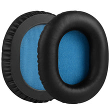 画像をギャラリービューアに読み込む, Geekria イヤーパッド QuickFit 互換性 パッド ゼンハイザー Sennheiser HD8 DJ, HD6 Mix, HD7 DJ ヘッドホンに対応 イヤパッド/イヤークッション/イヤーカップ ( プロテインレザー / ブラック )