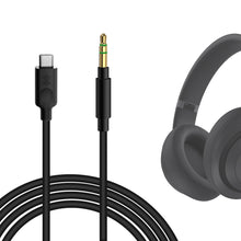 画像をギャラリービューアに読み込む, Geekria ケーブル USB-C Digital to Audio 互換性 オーディオコード ビーツバイドクタードレ Beats Studio Pro, Solo 4, Solo 3, Solo 2, Solo, Studio 3, Studio 2, Studio, Pro, Mixr ヘッドホンケーブル、 Type-C に適合する 1.7m