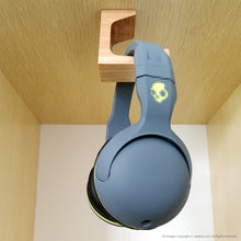 画像をギャラリービューアに読み込む, Geekria ヘッドホンスタンド 木製 吊り下げ式 ヘッドホンハンガー(2本掛け1つ と1本掛け1つ セット)