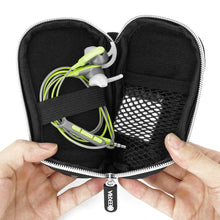 画像をギャラリービューアに読み込む, Geekria Sports ポッチ イヤホン ポーチケースイヤホン保護 袋 小銭入れ 小物整理 USBメモリー/SD/TFカード/鍵収納 スマートフォンのアクセサリ携帯やすい(14 X 8.5 cm)