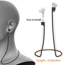 画像をギャラリービューアに読み込む, Geekria 2個セット マグネット式イヤホンストラップ Soundcore Liberty 4 NC、Liberty 4、P30i対応 ソフトシリコン製 ブラック