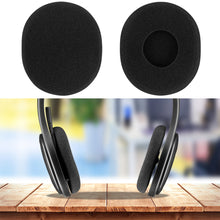 画像をギャラリービューアに読み込む, Geekria イヤーパッド QuickFit 互換性 パッド ロジクール Logitech H800 ヘッドホンに対応 パッド イヤー / イヤーカップ ( フォーム / ブラック )
