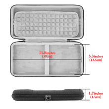 画像をギャラリービューアに読み込む, Geekria キーボードケース 収納ケース 互換品 ロジクール Logicool MX KEYS mini KX700 ワイヤレスポータブル キーボード ハードシェルトラベルキャリングバッグ