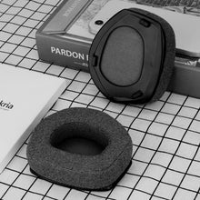 画像をギャラリービューアに読み込む, Geekria イヤーパッド Comfort 互換性 パッド ゼンハイザー Sennheiser RS195, HDR195, RS185, HDR185, HDR175, RS175, HDR165, RS165 ヘッドホンに対応 パッド イヤー / イヤーカップ (リネン / 濃い灰色)