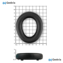 画像をギャラリービューアに読み込む, Geekria イヤーパッド 互換性 パッド ベイヤーダイナミック Beyerdynamic AVENTHO 300 ヘッドホンに対応 パッド イヤー / イヤーカップ プロテインレザー (黒)