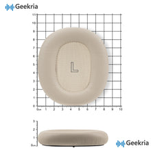画像をギャラリービューアに読み込む, Geekria イヤーパッド Elite 互換性 パッド Bang & Olufsen Beoplay H95 ヘッドホンに対応 パッド イヤー / イヤーカップ ラムスキン (金)
