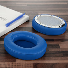 画像をギャラリービューアに読み込む, Geekria QuickFit イヤーパッド 互換性 パッド ビーツバイドクタードレ Beats Studio 3, Studio 3.0 Wireless (A1914) ヘッドホンに対応 イヤパッド/イヤークッション/イヤーカップ (プロテインレザー / ブルー)