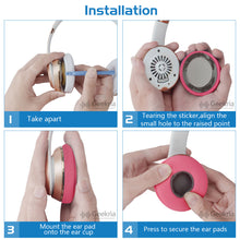 画像をギャラリービューアに読み込む, Geekria QuickFit イヤーパッド 互換性 パッド ビーツバイドクタードレ Beats Solo 3, Solo 3.0 Wireless (A1796) ヘッドホンに対応 イヤパッド/イヤークッション/イヤーカップ (プロテインレザー / マットゴールド)