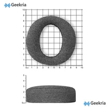 画像をギャラリービューアに読み込む, Geekria イヤーパッド Comfort 互換性 パッド ソニー S0NY Play/Station 5 PULSE 3D, PS5 PULSE 3D Wireless ヘッドホンに対応 パッド イヤー / イヤーカップ (リネン / グレー)