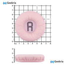 画像をギャラリービューアに読み込む, Geekria イヤーパッド Nova 互換性 パッド ジェイビーエル JBL JR 300, T300BT, T450BT, T500BT, Tune 500/ 500BT/ 510BT/ 520 ヘッドホンに対応 パッド イヤー / イヤーカップ (レザーレット / ピンク)