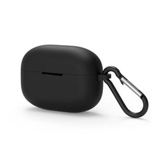 画像をギャラリービューアに読み込む, Geekria シリコン カバー 互換性 カバー HONOR Earbuds 3 Pro 対応 True Wireless Earbuds 充電ケース充電ケースカバー 外装カバー キーホルダーフック付き、充電ポートアクセス可能 (Black)