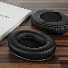 画像をギャラリービューアに読み込む, Geekria イヤーパッド QuickFit 互換性 パッド フィリップス Philips L1, L2, L2BO Fidelio ヘッドホンに対応 パッド イヤー / イヤーカップ (プロテインレザー / ブラック)