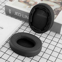 画像をギャラリービューアに読み込む, Geekria イヤーパッド QuickFit 互換性 パッド オーディオテクニカ Audio-Technica ATH-SR50BT ヘッドホンに対応 パッド イヤー / イヤーカップ (プロテインレザー / ブラック)