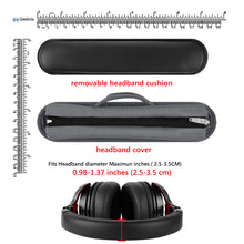 画像をギャラリービューアに読み込む, Geekria ヘッドバンドカバー + パッド セット ATH Bose Beats EDIFIER Hyperx JBL Logitech Plantronics Sennheiser Skullcandy Sony に対応 ヘッドホンパッド Protein Pad ( グレー / M )