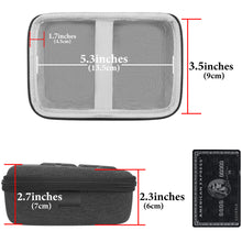 画像をギャラリービューアに読み込む, Geekria 数字キーパッドケース ポータブル数字パッドトラベルケース 18~23 キーメカニカルテンキー用 Motospeed Macroメカニカル数字キーパッド、Qisanメカニカル数字キーパッドに対応