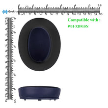 画像をギャラリービューアに読み込む, Geekria イヤーパッド Sport 互換性 パッド ソニー SONY WH-XB910N ヘッドホンに対応 パッド イヤー / イヤーカップ 冷却ジェル (青)