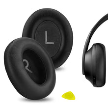画像をギャラリービューアに読み込む, Geekria イヤーパッド QuickFit 互換性 パッド ボーズ Bose 700 Noise Cancelling, NC700 ヘッドホンに対応 パッド イヤー / イヤーカップ プロテインレザー (ブラック)