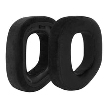 画像をギャラリービューアに読み込む, Geekria イヤーパッド Comfort 互換性 パッド コルセア Corsair HS80 RGB ヘッドホンに対応 パッド イヤー / イヤーカップ (ベロア/黒)