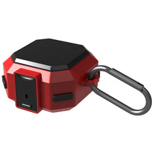 画像をギャラリービューアに読み込む, Geekria TPU カバー 互換性 カバー Samsung Galaxy Buds 2, Galaxy Buds Live, Galaxy Buds Pro 対応 True Wireless Earbuds 充電ケース充電ケースカバー 外装カバー キーホルダーフック付き、充電ポートアクセス可能 (Red)