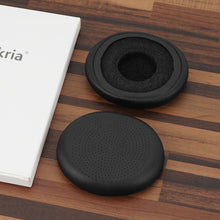 画像をギャラリービューアに読み込む, Geekria イヤーパッド QuickFit 互換性 パッド ロジクール Logitech H800 Wireless ヘッドホンに対応 パッド イヤー / イヤーカップ プロテインレザー (黒)