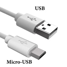 画像をギャラリービューアに読み込む, Geekria 充電ケーブル 互換性 USB 充電コード USB to Micro-USB ジャブラ Jabra Move Style, Elite 65t, Elite Sport に対応 (白/30cm 2個)
