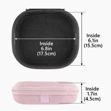 画像をギャラリービューアに読み込む, Geekria ケース NOVA ヘッドホンケース 互換性 ハードケース 旅行用 ハードシェルケース ソニー Sony MDR-ZX600, MDR-ZX310AP, MDR-ZX310, MDR-ZX300, MDR-ZX110NC, MDR-ZX110NA, MDR-ZX110, MDR-ZX100 に対応 収納ポーチ付き(ピンク)