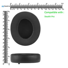 画像をギャラリービューアに読み込む, Geekria イヤーパッド Sport 互換性 パッド Turtle Beach Stealth Pro ヘッドホンに対応 パッド イヤー / イヤーカップ ( 冷却ジェル / ブラック )