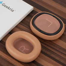 画像をギャラリービューアに読み込む, Geekria イヤーパッド Elite互換性 パッド グアンドオルフセン Bang & Olufsen Beoplay H100 ヘッドホンに対応 パッド イヤー / イヤーカップ ラムスキン (サンセットアプリコット)