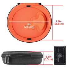 画像をギャラリービューアに読み込む, Geekria ケース Shield ヘッドホンケース 互換性 ハードケース 旅行用 ハードシェルケース ジャブラ Jabra Evolve 65, 65UC, 40, 40 UC, 20 UC, ボーズ Bose QuietComfort, QC Ultra, 700, QC35 Gaming, QC35 II, QC35, QC25, QC SE に対応 収納ポーチ付き (ブラック)