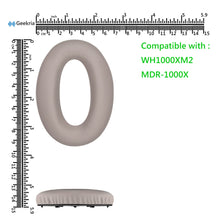 画像をギャラリービューアに読み込む, Geekria イヤーパッド QuickFit 互換性 パッド ソニー Sony WH-1000XM2, MDR-1000X ヘッドホンに対応 パッド イヤー / イヤーカップ (プロテインレザー / シャンパンゴールド)