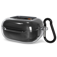 画像をギャラリービューアに読み込む, Geekriaシリコンカバー 互換性 カバージェイビーエル JBL Live Flex 3 対応 True Wireless Earbuds 充電ケースカバー 外装カバーキーホルダーフック付き、充電ポートアクセス可能 、フロントLED可視 (クリア)