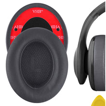画像をギャラリービューアに読み込む, Geekria イヤーパッド QuickFit 互換性 パッド ジェイビーエル JBL Everest 700, V700BT ヘッドホンに対応 パッド イヤー / イヤーカップ (プロテインレザー / 暗灰色)