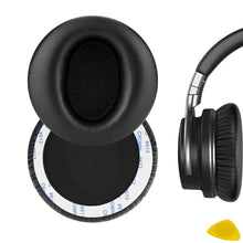 画像をギャラリービューアに読み込む, Geekria イヤーパッド QuickFit 互換性 パッド COWIN E7 ヘッドホンに対応 パッド イヤー / イヤーカップ プロテインレザー ( ブラック)