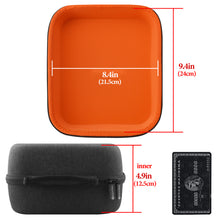 画像をギャラリービューアに読み込む, Geekria ケース Shield ヘッドホンケース 互換性 ハードケース 旅行用 ハードシェルケース ラージサイズ Over-Ear Headphones に対応 収納ポーチ付属 ( ドラック?グレイ)