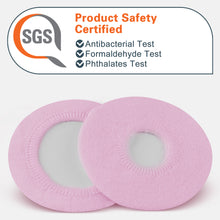 画像をギャラリービューアに読み込む, Geekria カバー 2 ペア 互換性 イヤーパッドカバー (SGS認証済) 劣化防止、防塵 ヘッドホン交換用 ストレッチニット 4-8CM ヘッドホン用 洗濯可 (小型/ ピンク)