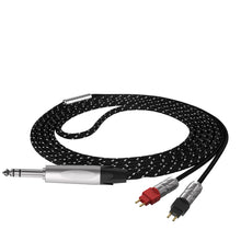 画像をギャラリービューアに読み込む, Geekria Apollo 6N単結晶銅 ケーブル 互換性 オーディオコード ゼンハイザー Sennheiser HD660S HD650 HD600 ヘッドホンケーブル、6.5mm AUX に適合する 250cm
