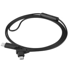 画像をギャラリービューアに読み込む, Geekria ケーブル Micro-USB Digital to Audio 互換性 オーディオコード ソニー SONY WI-1000X WI-H700, MDR-EX750BT, ジェイブイシー JVC HA-FD70BT HA-FX99XBT ヘッドホンケーブル、Type-C に適合する インラインマイクと音量コントロール (1.5m)