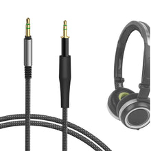 画像をギャラリービューアに読み込む, Geekria ケーブルナイロン編組互換性 オーディオコード アーカーゲーAKG K430, K450, K451, K452, Q460, K480, ジェイビーエル JBL J88, J55, J55a, J55i, J88a, J88i ヘッドホンケーブル、2.5mm に適合する 1.2 m