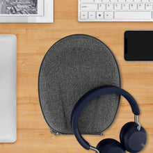 画像をギャラリービューアに読み込む, Geekria ケース Sheild ヘッドホンケース 互換性 ハードケース 旅行用 ハードシェルケース ジャブラ Jabra Elite 45h, Evolve2 30 MS, Evolve2 65 UC, Evolve2 75 PC に対応 収納ポーチ付属 (ダークグレー)