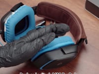 ギャラリービューアGeekria イヤーパッド Comfort 互換性 パッド ロジクール Logitech G35, G430, G432, G332, G930, F450 ヘッドホンに対応 パッド イヤー / イヤーカップ ( メッシュファブリック / ブラックレッド )に読み込んでビデオを見る