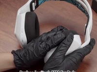 ギャラリービューアGeekria イヤーパッド Comfort 互換性 パッド ロジクール Logitech G733, G535, G335 ヘッドホンに対応 イヤパッド/イヤークッション/イヤーカップ (メッシュファブリック / ブラック)に読み込んでビデオを見る